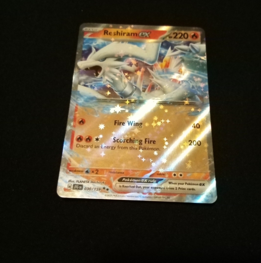 Pokemon Reshiram ex 030/159 Journey Together Double Rare Holo